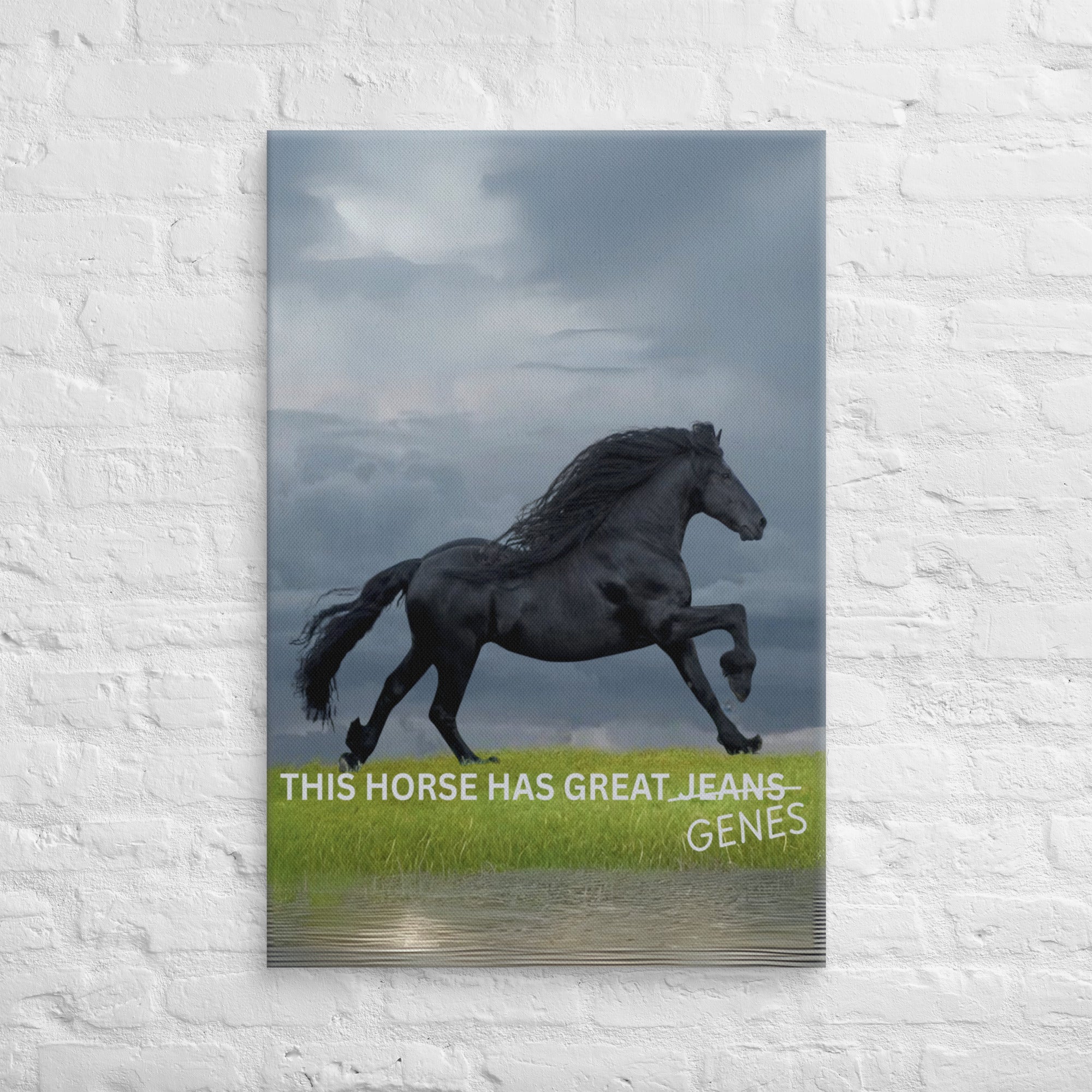 This Horse Has Great Genes Paintings