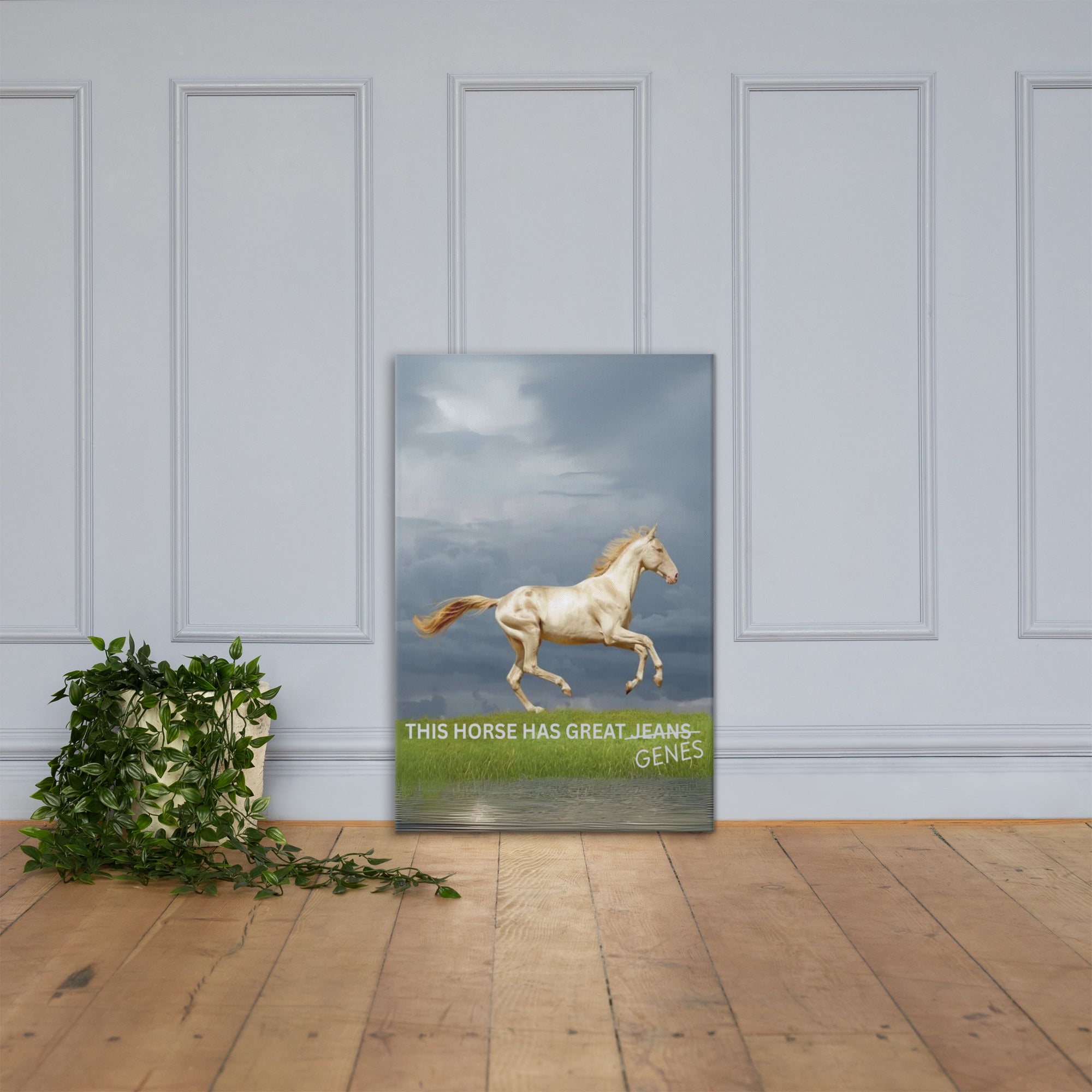 This Horse Has Great Genes Paintings