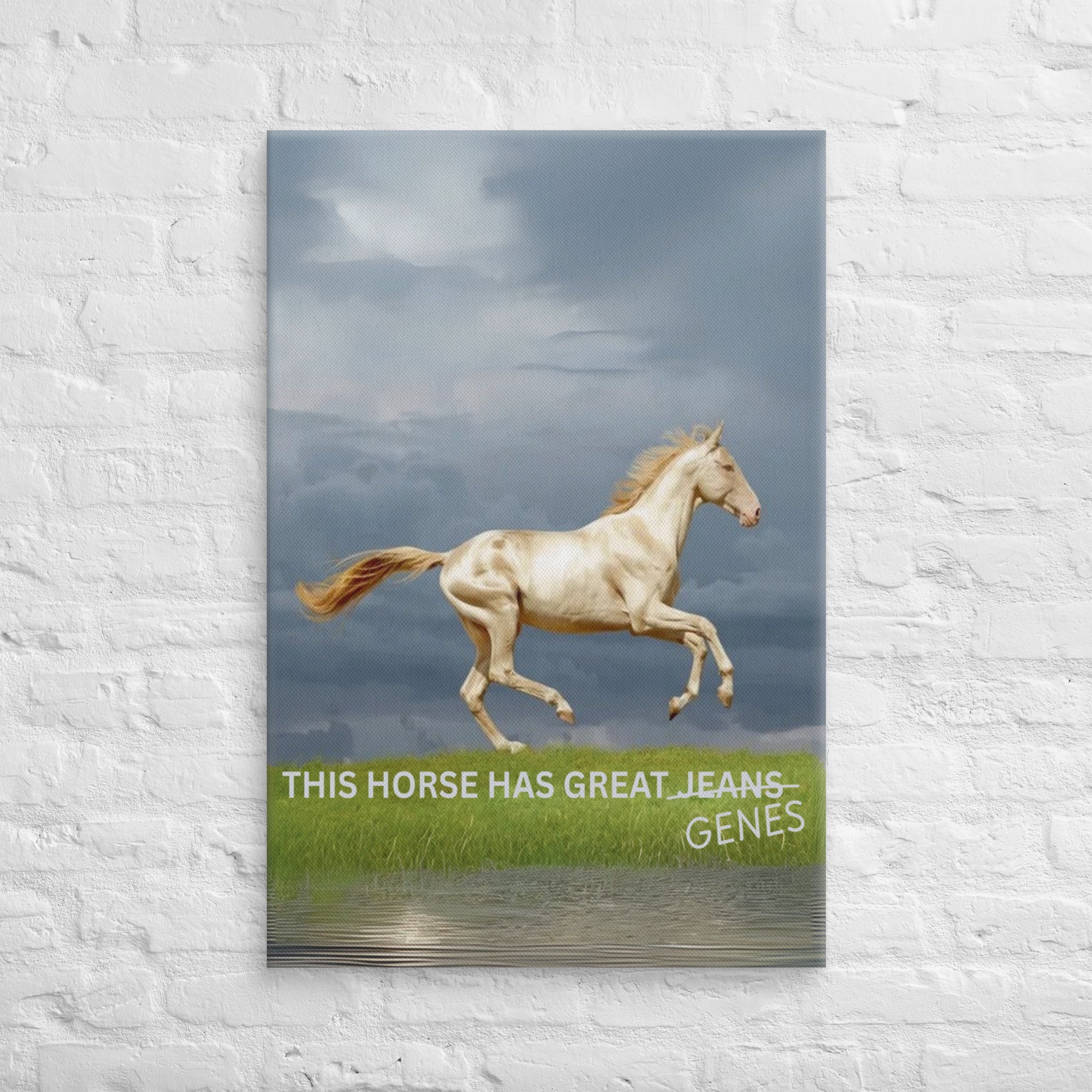 This Horse Has Great Genes Paintings