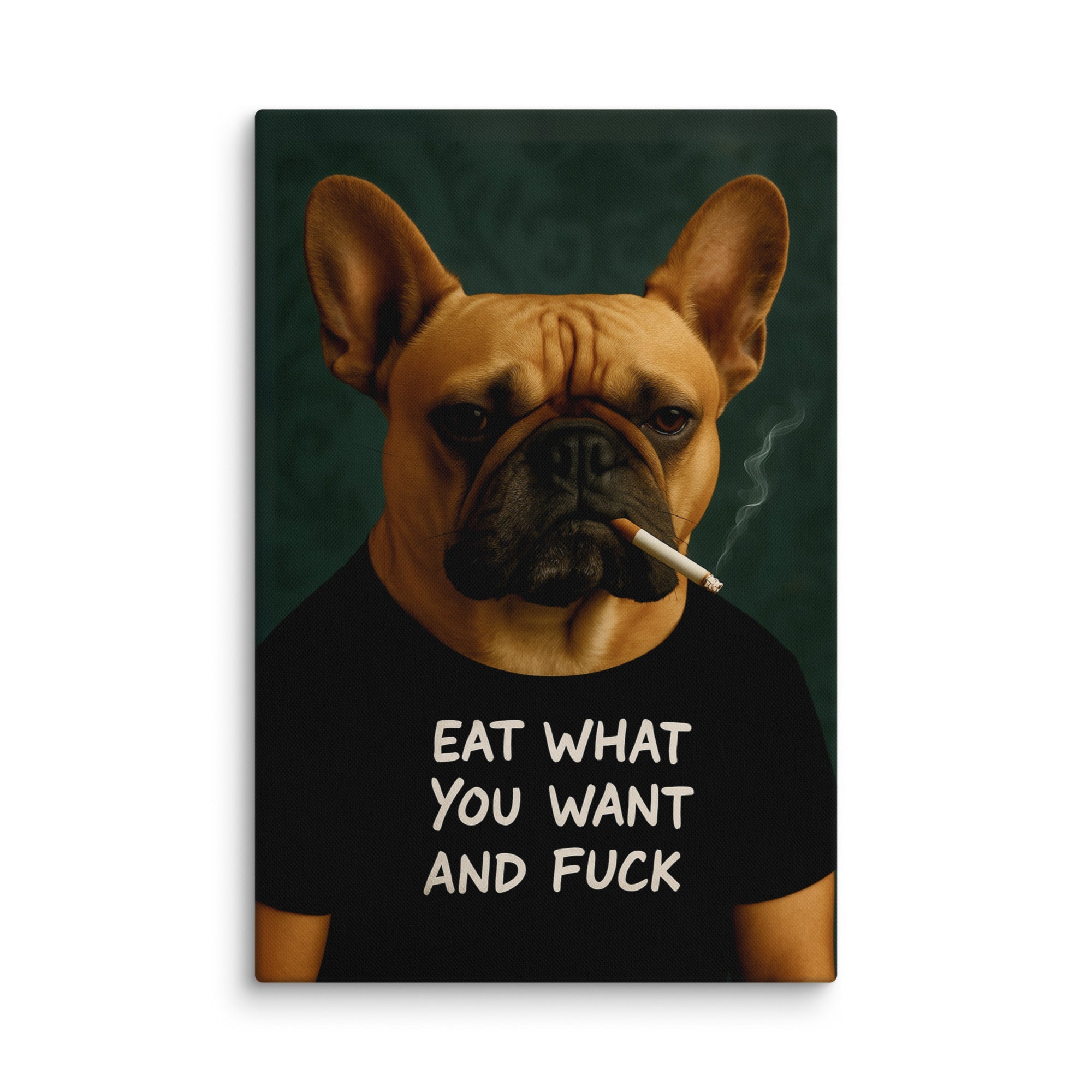 Frenchie With An Attitude Painting
